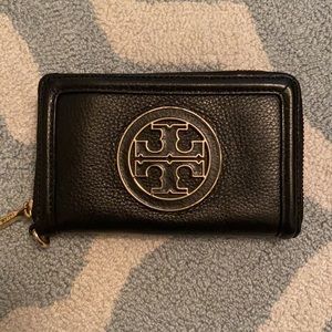 TORY BURCH Black Wristlet / Wallet